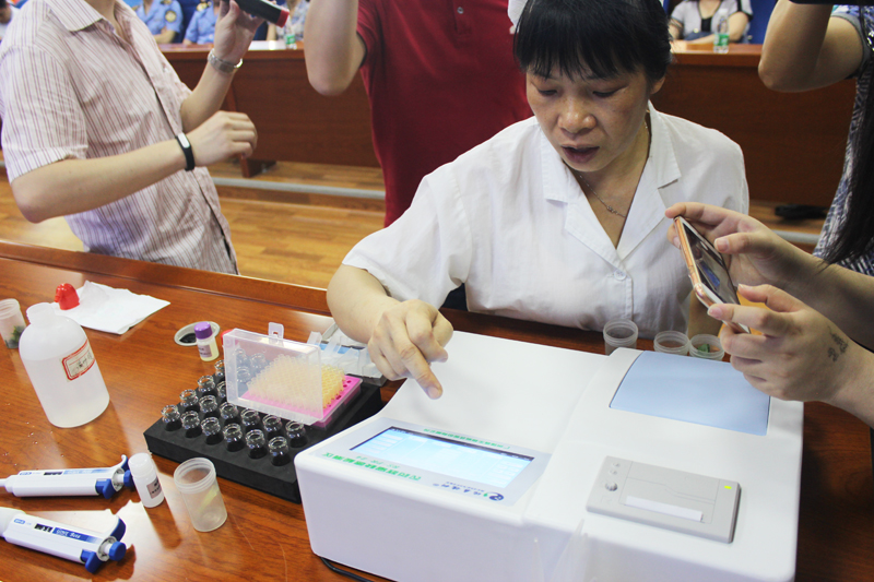 开云在线网站-首页食用农产品快检设备捐赠仪式在桂城街道办事处举行